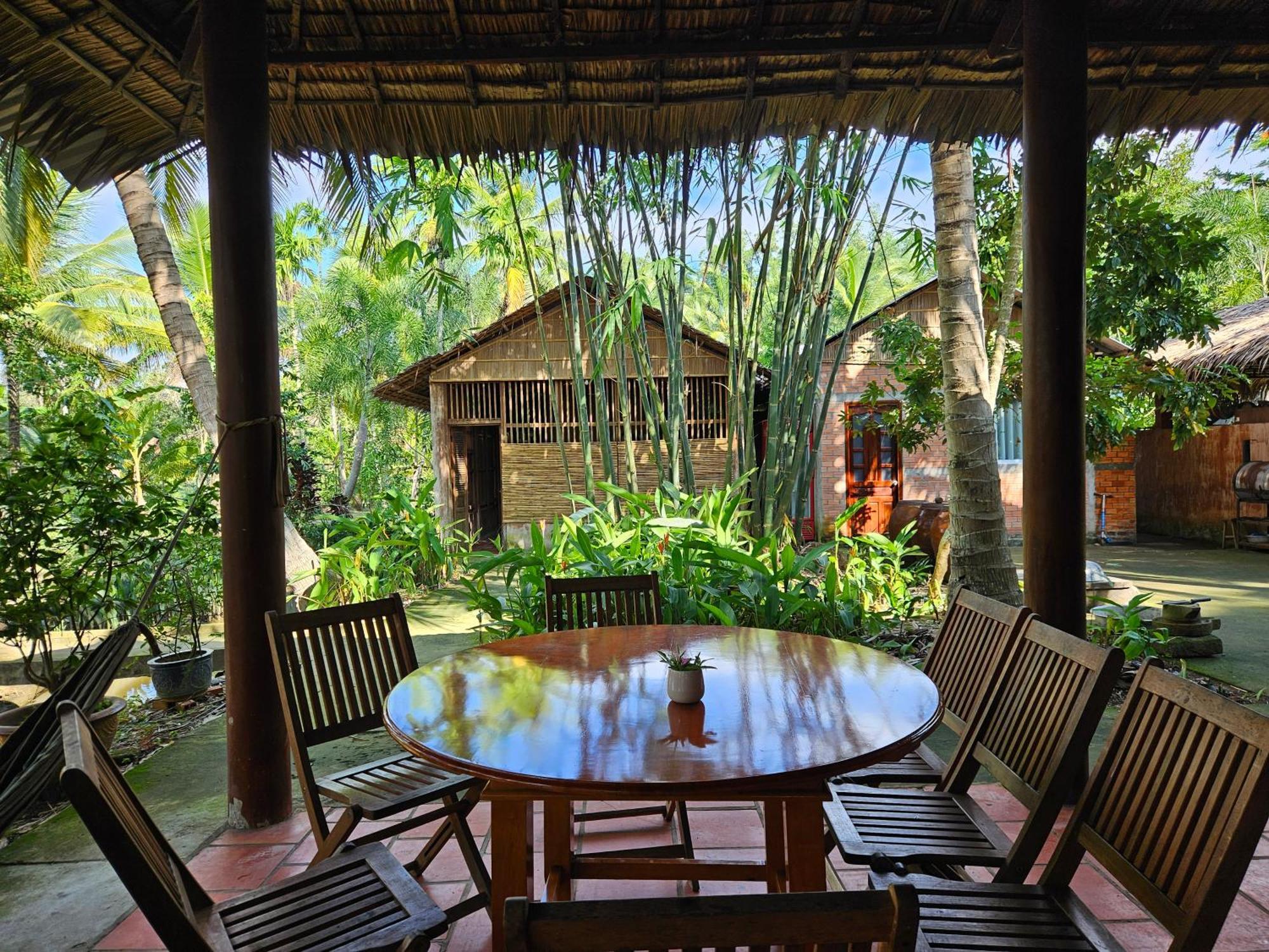 Ba Danh Homestay & Kitchen - Ben Tre Mekong Exterior foto